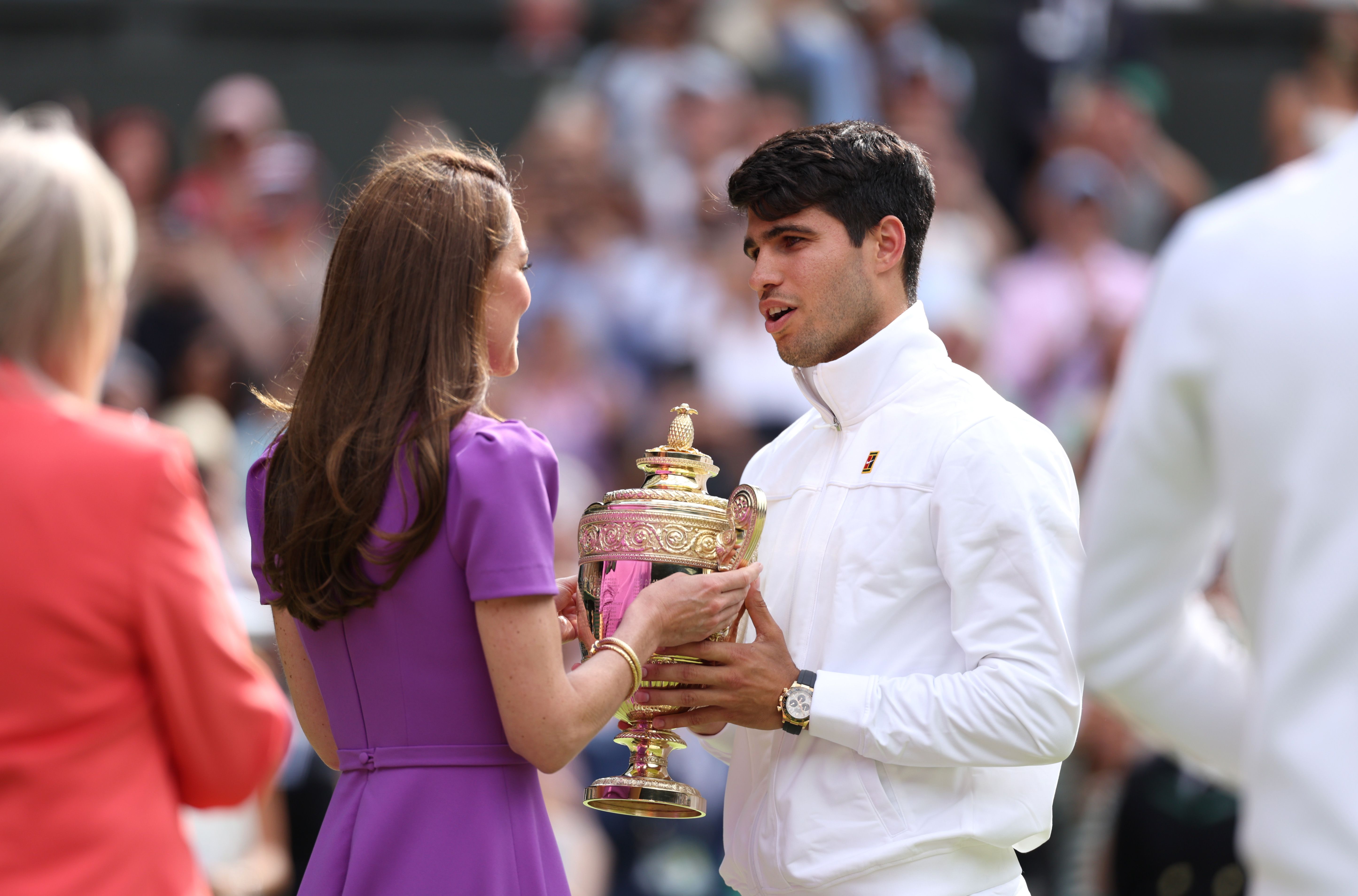 Carlos Alcaraz and Barbora Krejčiková win the 2024 Wimbledon singles ...